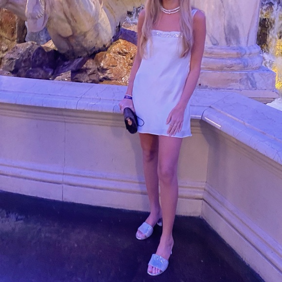 Silver sparkle heels ZARA - Picture 2 of 3